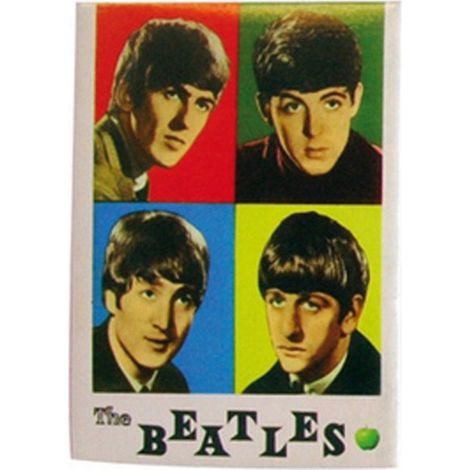 Petit magnet métallique Beatles
