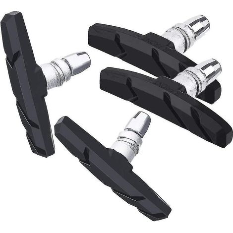 V-Brake Bremsbeläge für Fahrräder, hohe Bremsleistung, langlebige und präzise Beläge (2 Paar)