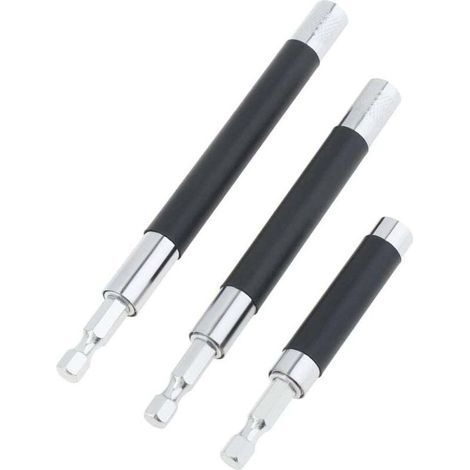 Verlängerungsstangenadapter für einteiligen, einziehbaren magnetischen Schraubendreher-Bithalter und Führungsstangenadapter für Bohrer
