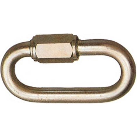 5 x BL MAGLIA DI GIUNZIONE ACCIAIO ZINCATO  5 MM 2 PZ