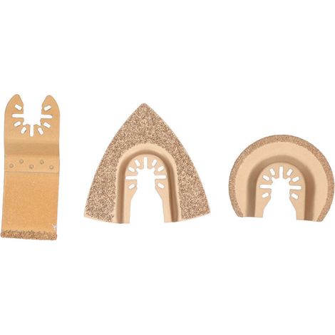 Ensemble d'outils de coupe diamantés pour lames de scie vibrantes pour carrelage, marbre et ciment (1/4)