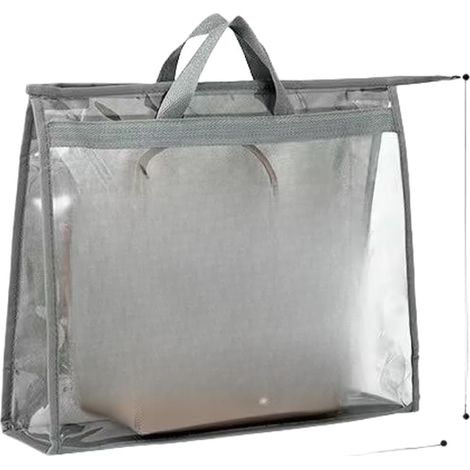 Non-woven clothes storage 32x22cm Transparent (L) (1/5)