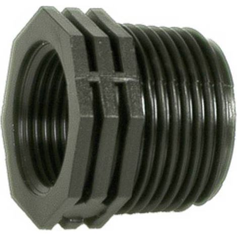 25 x RACCORDO POLIPROP RIDUZIONE MAS/FEM 1X1/2