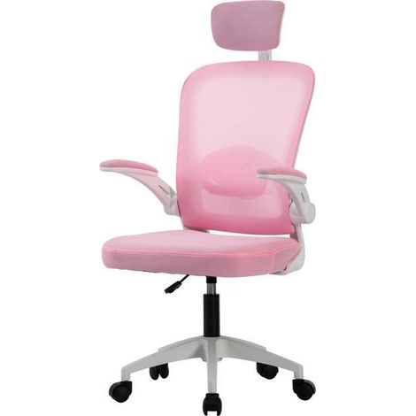 Silla de aprendizaje ergonómica Sevencomfort con respaldo adaptativo - ajustable en altura - Carga 200KG - Rosa (1/5)