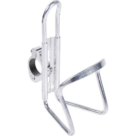 Porte-gobelet/porte-boisson pour moto avec boucle (blanc argenté) (1/5)