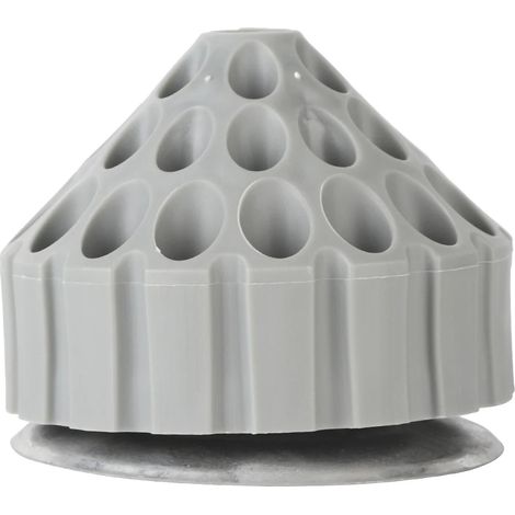Porte-foret rotatif, support pour forets, support pour outils de filetage, boîte de rangement pour outils de meulage et de sculpture (gris) (1/5)