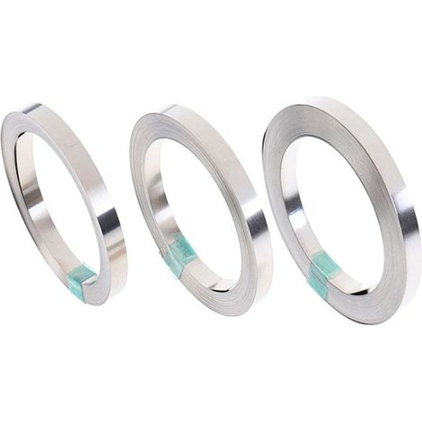 Sollbry 3 rollos de tira de níquel: tira de níquel puro de 0,15 mm x 10 m para soldadura por puntos, resistente a la corrosión, para baterías 18650.