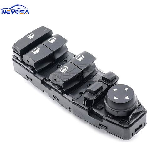 61319179913 is applicable to BMW 5 Series F07/F10/F18/F25 window switches and power window regulator switches. (1/4)