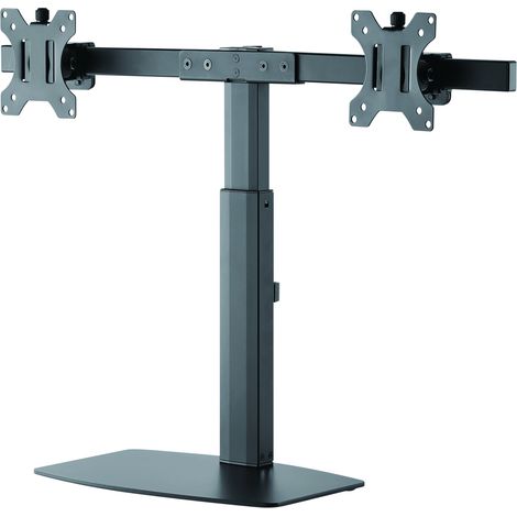 Support TV de bureau VESA 100 pour 2 moniteurs (1/5)