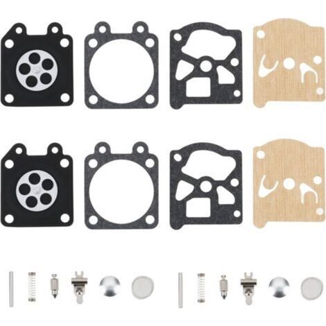 2 Set Réparation de Carburateur 1123-007-1061 Compatible avec STIHL 021 023 025 Compatible avec Walbro WT215 WT283 WT286 WT313 WT360 WT396 (1/4)