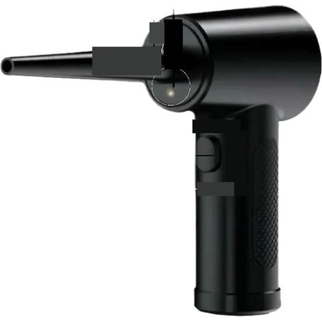 Dépoussiéreur électrique Souffleur de poussière Portable Dépoussiéreur Multifonctionnel Double Usage Voiture et Maison Ménage Quotidien sans Fil (1/5)