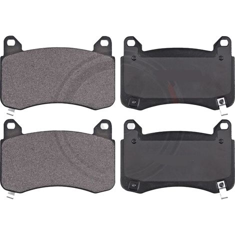 KIT PASTIGLIE FRENO ANTERIORI compatibile con TESLA MODEL 3 (5YJ3) / PASTIGLIE FRENANTI AUTO OEM 35247, / SOSTITUZIONE DIRETTA / BASSA POLVERE / SILENZIOSO