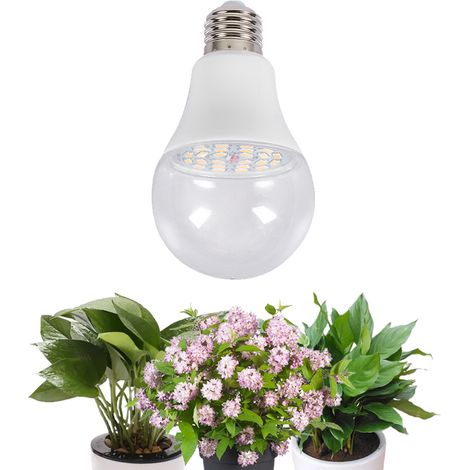 Ampoule LED pour la croissance des plantes d'intérieur, éclairage d'appoint pour serres et autres plantes d'intérieur (1/5)