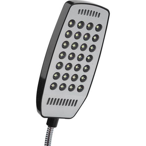 Lampe de Lecture Portative Réglable à Col Cygne 28 LED, USB, pour (1/3)