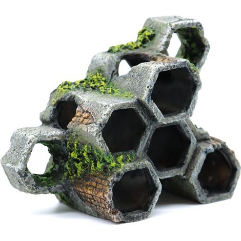 Set 2 pezzi Amtra Deko Shrimp Playground Pilastro decorazione per acquari