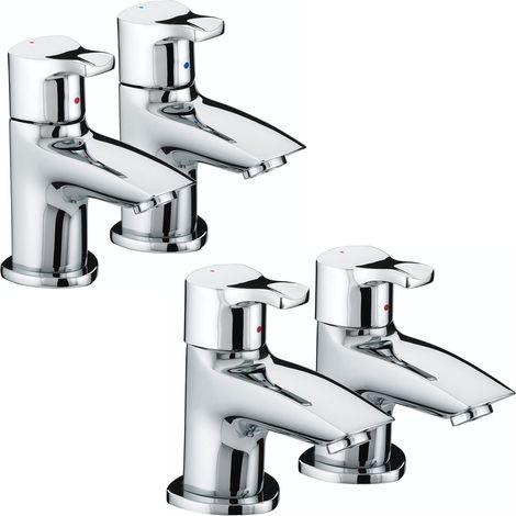 Bristan Capri Basin Taps and Bath Taps - Chrome (1/2)