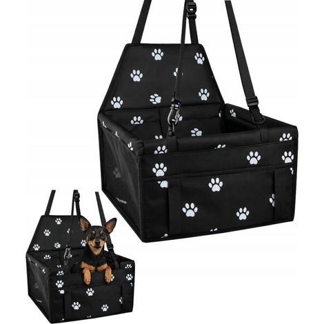 Siège auto pour chien et chat, coussin de transport polyvalent pour voiture, voyage et couchage des animaux (1/5)