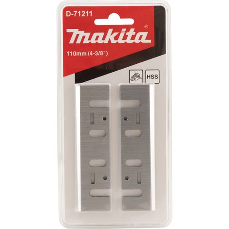 COLTELLI MAKITA LARGHI 110mm , 2 PEZZI - D-71211