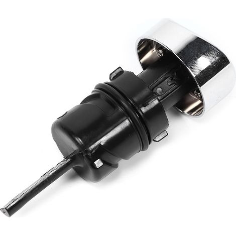 Pièces de rechange pour jauge d'huile chromée et bouchon de réservoir de carburant sur motos, compatibles avec les modèles XL883 et XL1200. (1/5)