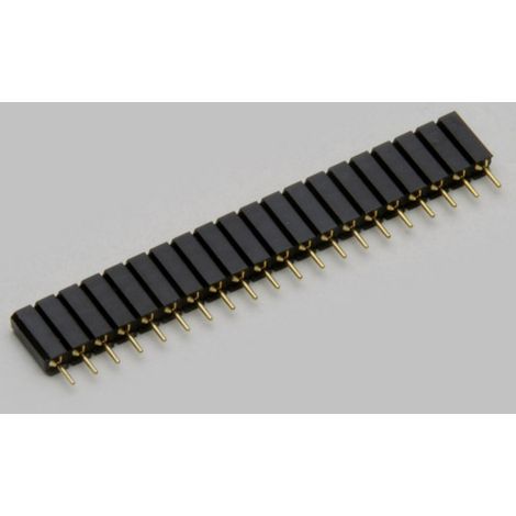 TRU COMPONENTS Buchsenleiste (Präzision) Anzahl Reihen: 1 Polzahl je Reihe: 16 TC-2506458 1 St.