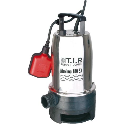 T.I.P. Klar-/ Schmutzwasser Tauchpumpe Maxima 10500 l/h 7 m 180 SX/PX Tauchpumpen