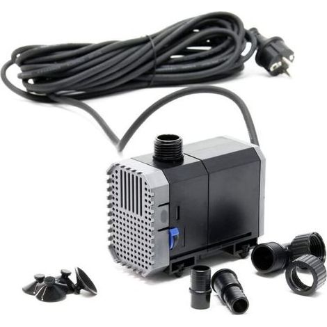 Pompe De Bassin - 900 L/h - 20 W - Hauteur De Refoulement 1,5 M - Raccord 10/15 Mm - Pour Filtration Ou Cours D Eau (1/3)