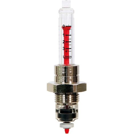 Le Sanitaire – Débitmètre pour collecteur plancher chauffant – Raccord 3/8" – Filetage plomberie pour installation facile – Compteur d'eau précis