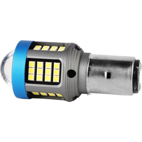 BA20D LED-Motorradscheinwerfer, hohe Helligkeit, breiter Lichtkegel, Aluminiumlegierung, leistungsstarker Motorradscheinwerfer, breiter Lichtkegel, motorradkompatibel