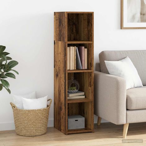 vidaXL Credenza Legno antico 30 x 41 x 124 cm Legno (1/5)