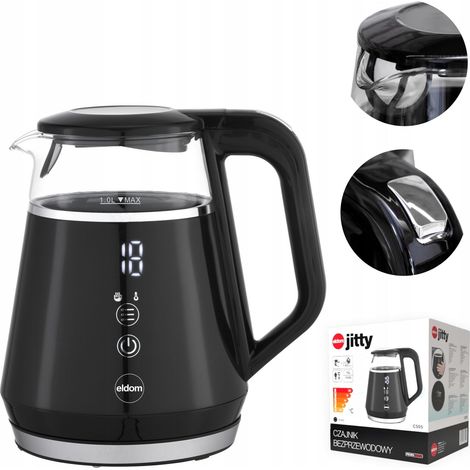 ELDOM C505 Jitty Wasserkocher mit Temperaturregelung 1 Stück. (1/5)