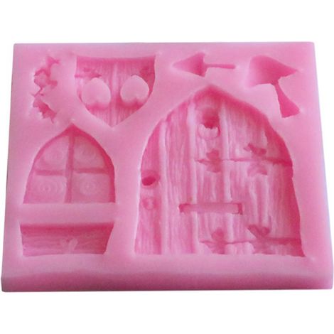 Moules en silicone pour fondant au chocolat, outils de décoration pour bonbons durs, gelée, savon, cire à muffins et glaçons (1/5)