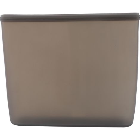 Wiederverwendbarer Silicagelbeutel mit Reißverschluss für Trockenwaren (Grau) (1/5)