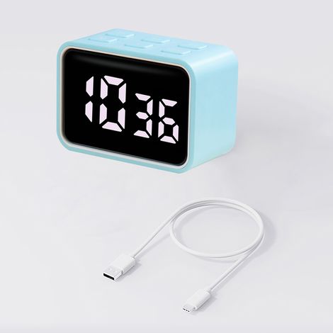 Minuterie de cuisine numérique, compte à rebours / horloge magnétique, avec fonctions personnalisables, grand écran LED, alerte sonore, fonctionnement silencieux (1/5)