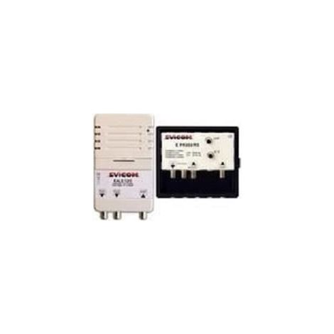EVICOM EKEV353RS - KIT PRÉAMPLIFICATEUR UHF/VHF/SAT + ALIMENTATION
