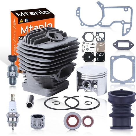 Kit piston de cylindre 56 mm pour Stihl MS660 MS660W MS660M 066 066W 066M 066BR MS640 MS650 MS650M MS650R 064 064W 064R, tronçonneuse Nikasil 1122 020 1 211, 1 122 020 1209 (1/5)