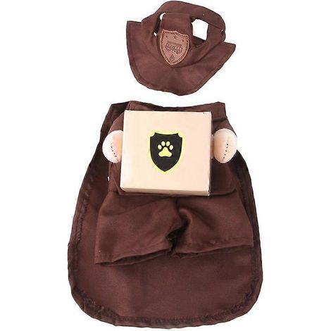 Voici une proposition de titre en français (caractères : 189) :
Tenue de Noël et Halloween pour chien, costume facteur avec courrier, vêtement pour chiot, déguisement mignon, taille M. (1/4)