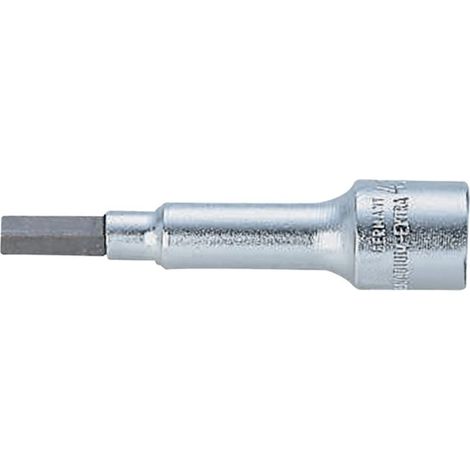 VASO CON PUNTA LARGO 1/4, 4MM CLIP - BAHCO