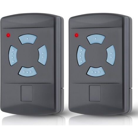 2 pièces Télécommande de Porte de Garage pour Hörmann HSM4-868 HSE2-868 HS4-868, Compatible avec Hörmann Blue Buttons 868.3MHz Télécommande pour Garage (1/5)