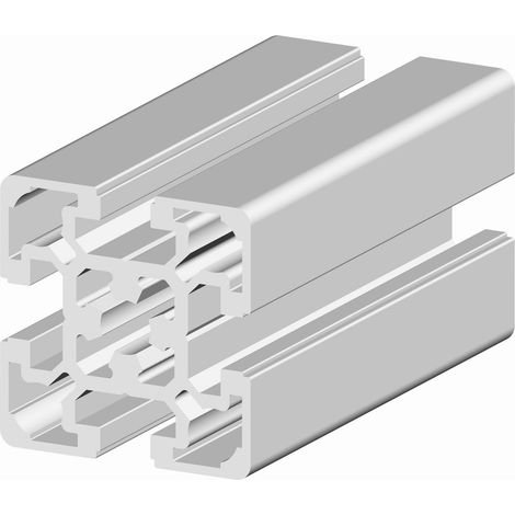 Profilé Aluminium, Anodisé RS PRO 50 x 50 mm x 2m ( Prix pour 1 )