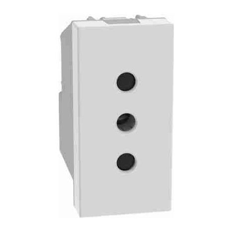 Prise BTIJW4113 2P+T 10 A 250 Vca - entraxe de 19 mm
