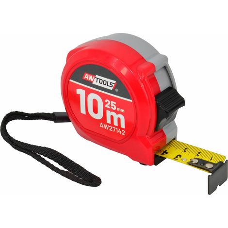 Maßband awtools compact Nylon beschichtet doppelte Verriegelung (1/2)