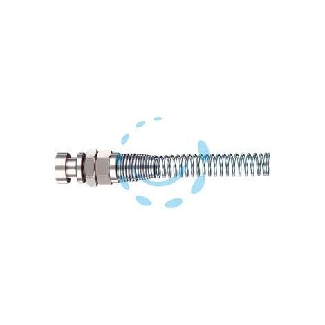 ATTACCO A BAIONETTA CON MOLLA - per tubo ø mm.8X10 art.60MF