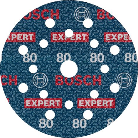 Bosch EXPERT O780 Folienschleifscheibe 125 mm K80 50 Stück - 2608902417 (1/5)