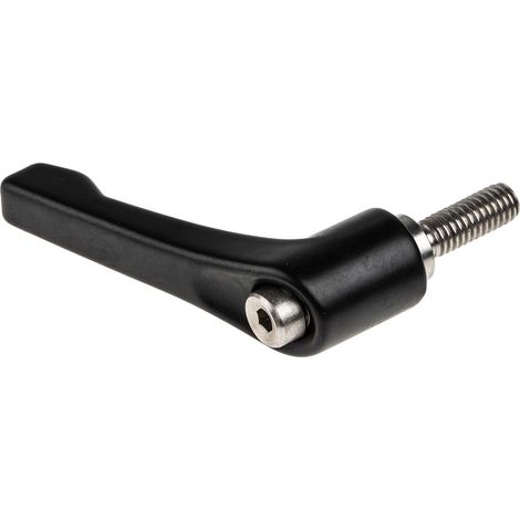 Levier de serrage RS PRO, , filetage M6, Mâle L. 16mm ( Prix pour Paquet de 2 )
