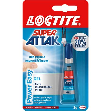Colla Super Attak Loctite Power Easy Gel 3gr