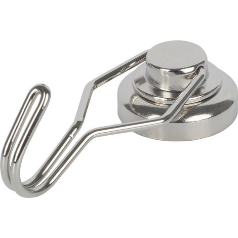 fix-o-moll Topfmag.Neodym Ø25, m.drehb.H.5cm,sil Inhalt: 2 (1/2)