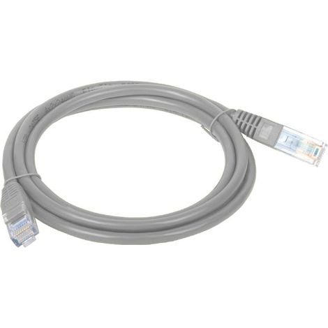 Câble réseau Alantec KKU5SZA2 0,5 m Cat5e U/UTP (UTP) Gris