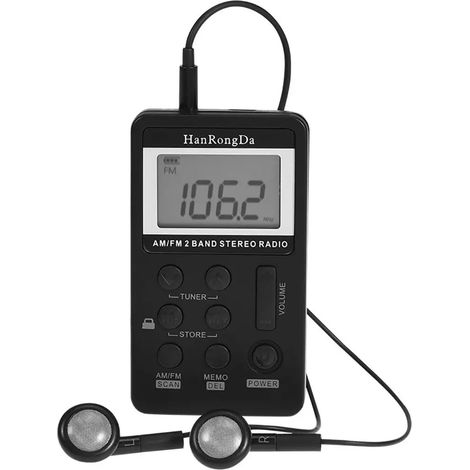 Affichage numérique AM FM radio USB chargement mini portable (1/5)
