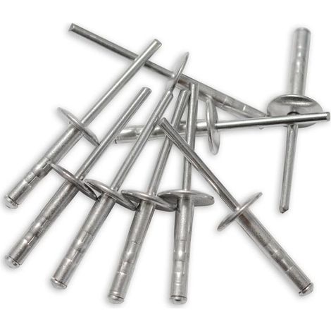 Maxigrip Blindnieten, extra großer Kopf, 4,8 x 25 mm – Aluminium – 125 Stück – Wasserdichte Befestigung für anspruchsvolle Projekte