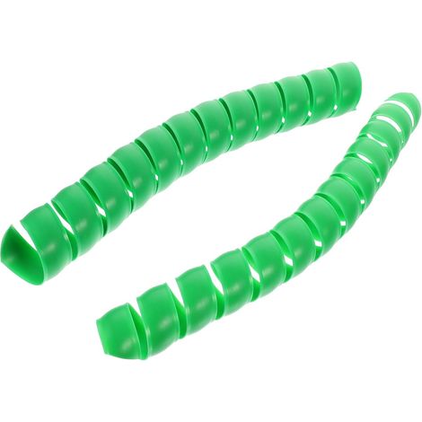 CCYKXA  Set of 2 Protective Sleeves for Fruit Tree Trunks, Green Tubes, 4x40 cm and 5x40 cm, Squirrel and Rodent Protection, Suitable for Young Plants and Outdoor Use (1/5)